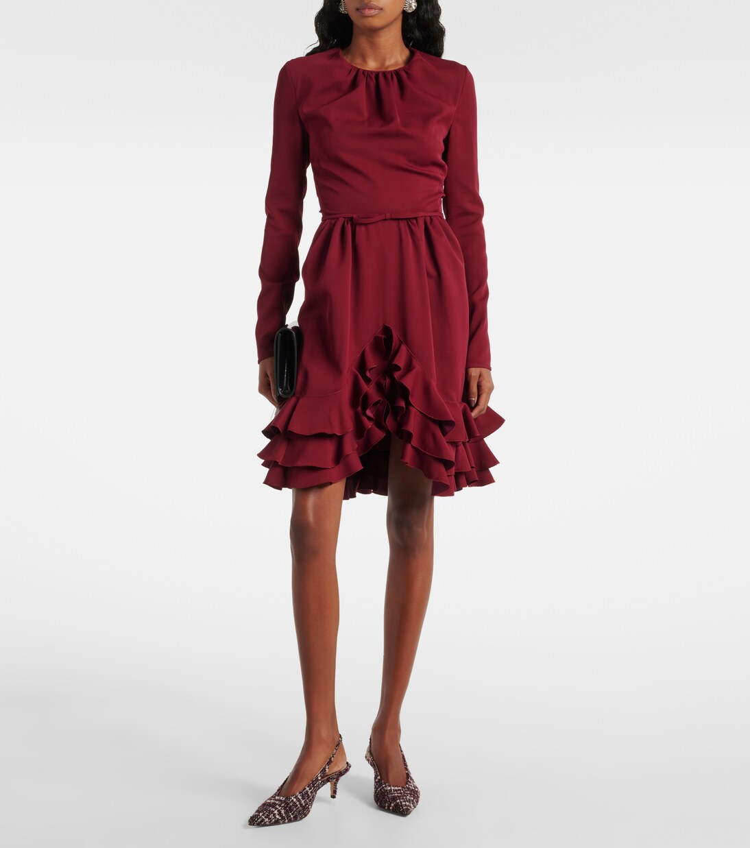 Escarpins 55 en tweed | Gianvito Rossi