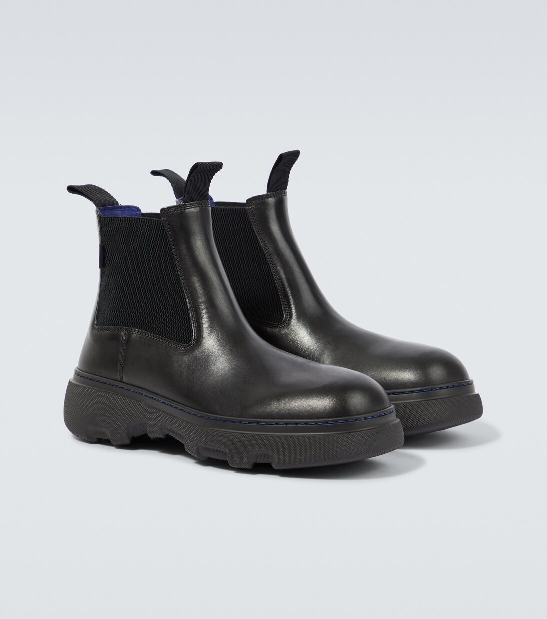 Leather ankle boots | Burberry
