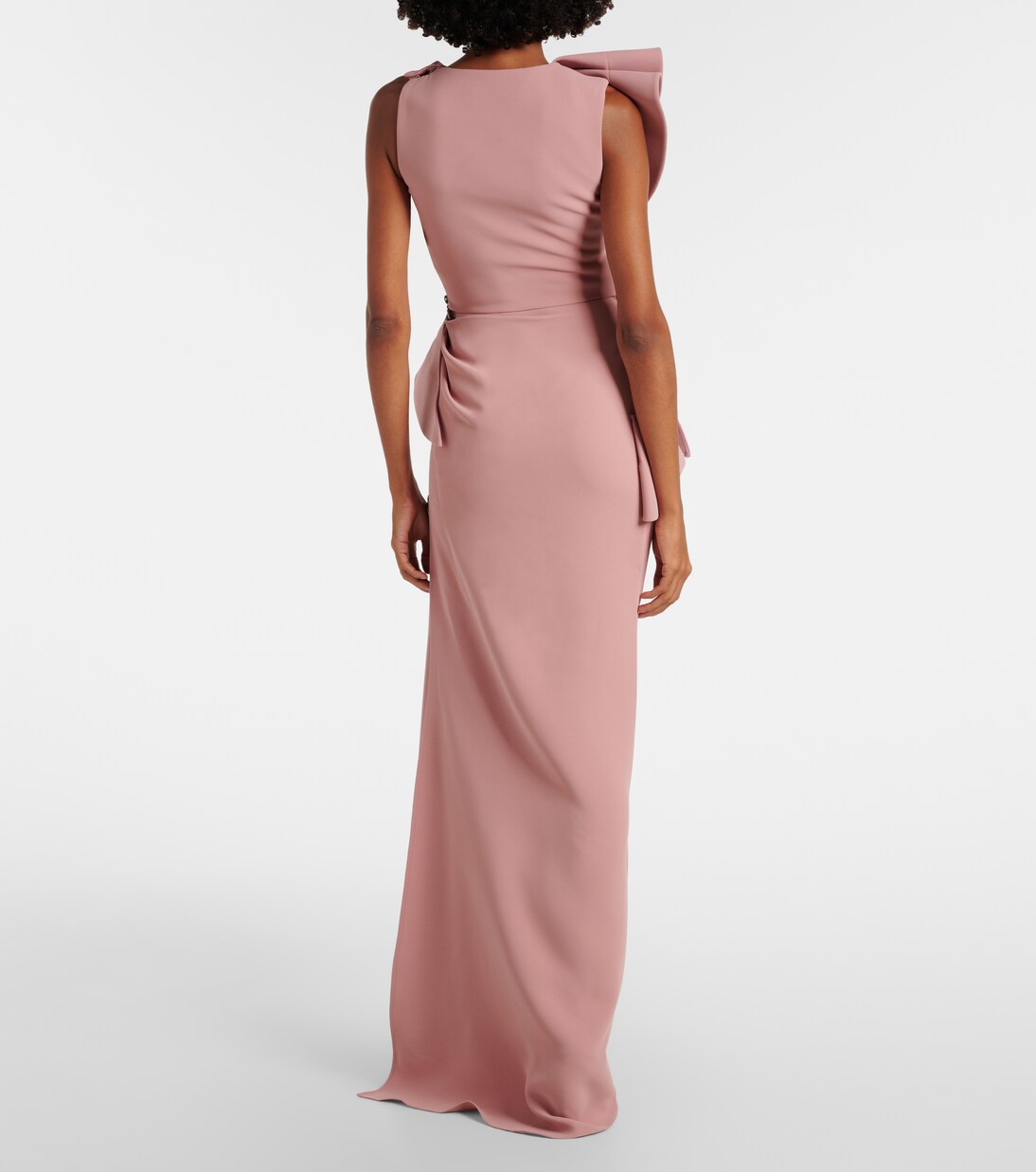 Robe longue Fateful à volants | Maticevski