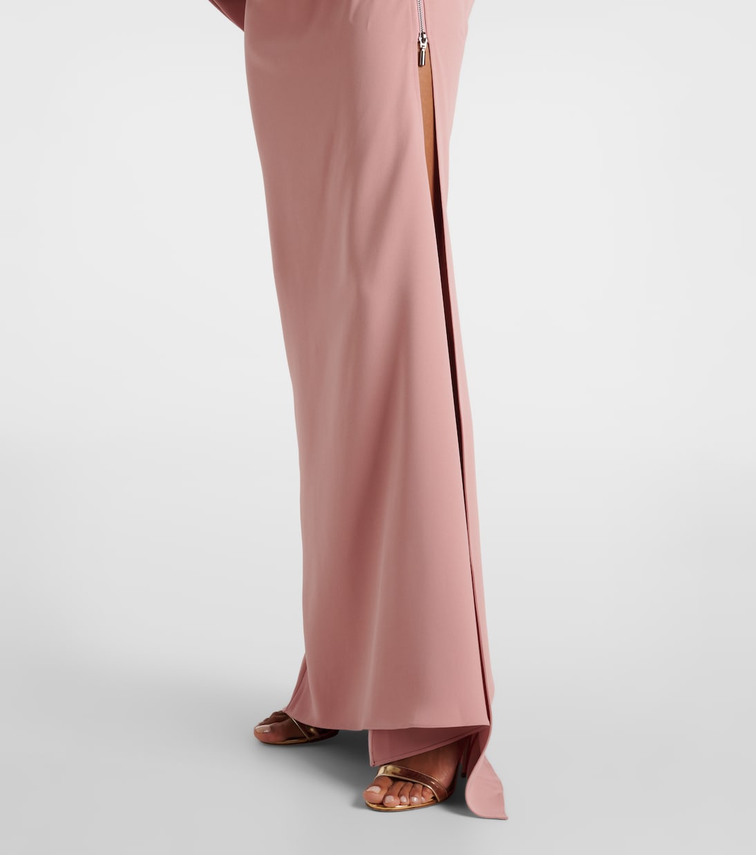 Robe longue Fateful à volants | Maticevski