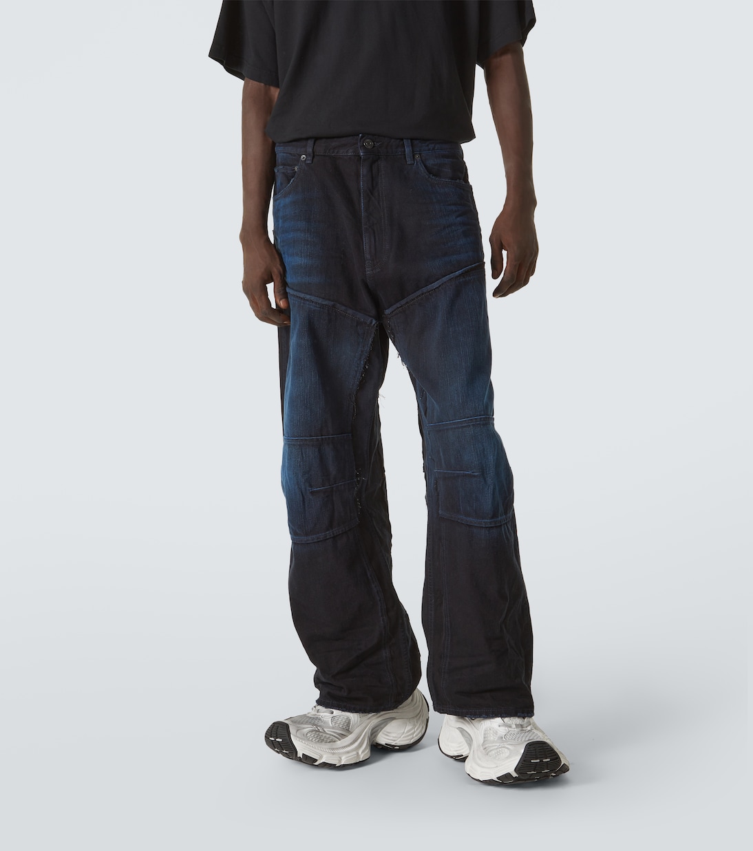 Wide-Leg Jeans Double Knee | Balenciaga