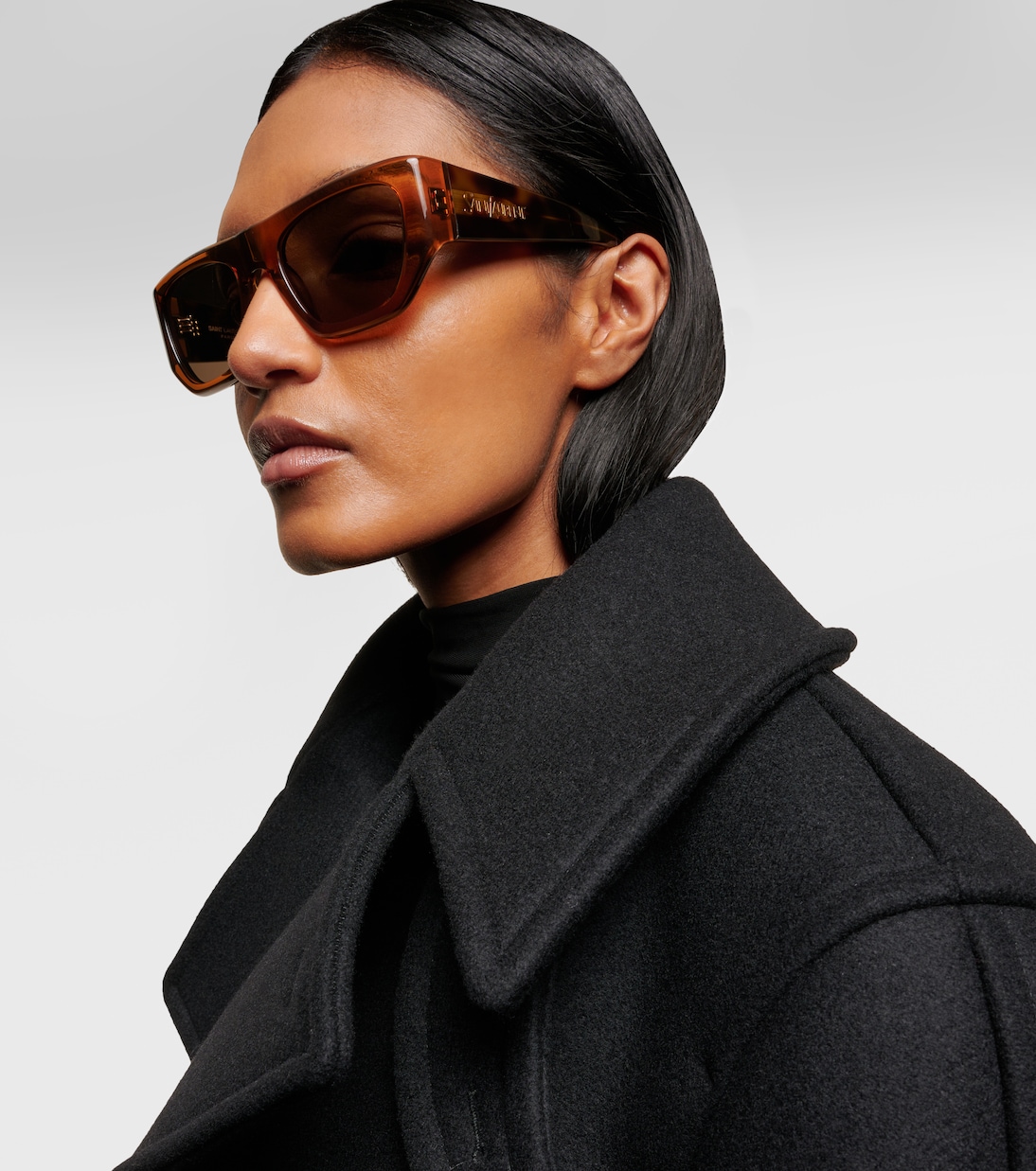 SL740 square sunglasses | Saint Laurent