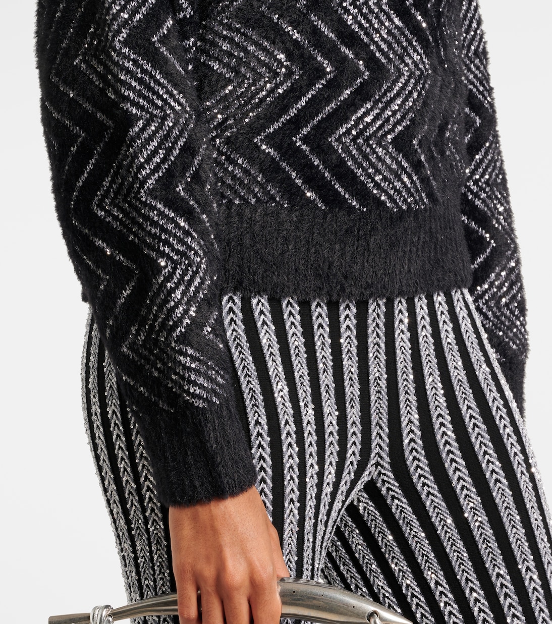 Pull Zig Zag métallisée | Missoni
