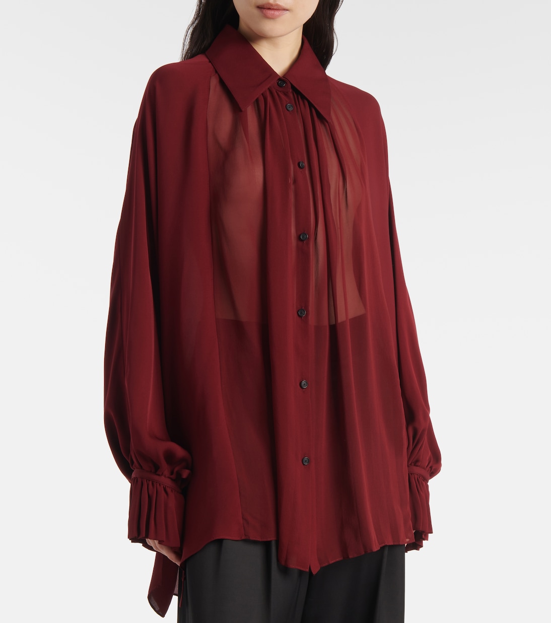 Blouse Ceelo en soie | Khaite