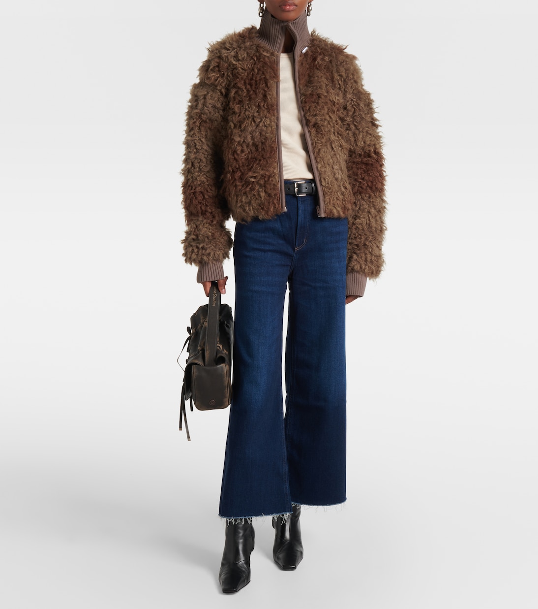 High-Rise Cropped Wide-Leg Jeans | Citizens of Humanity