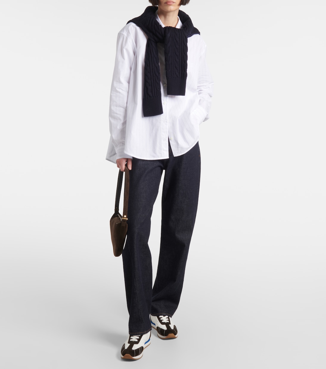 Sneakers mit Veloursleder | Toteme