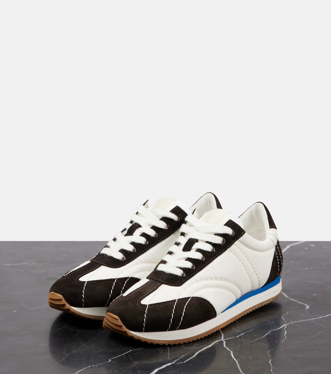 Sneakers mit Veloursleder | Toteme