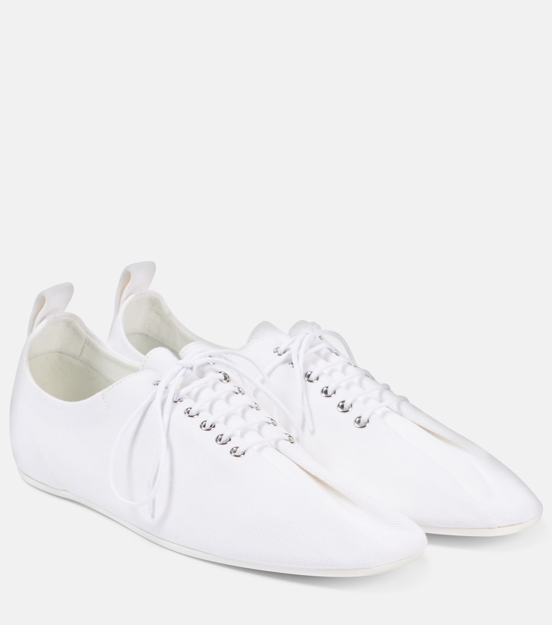 Ballerine stringate in canvas | Toteme