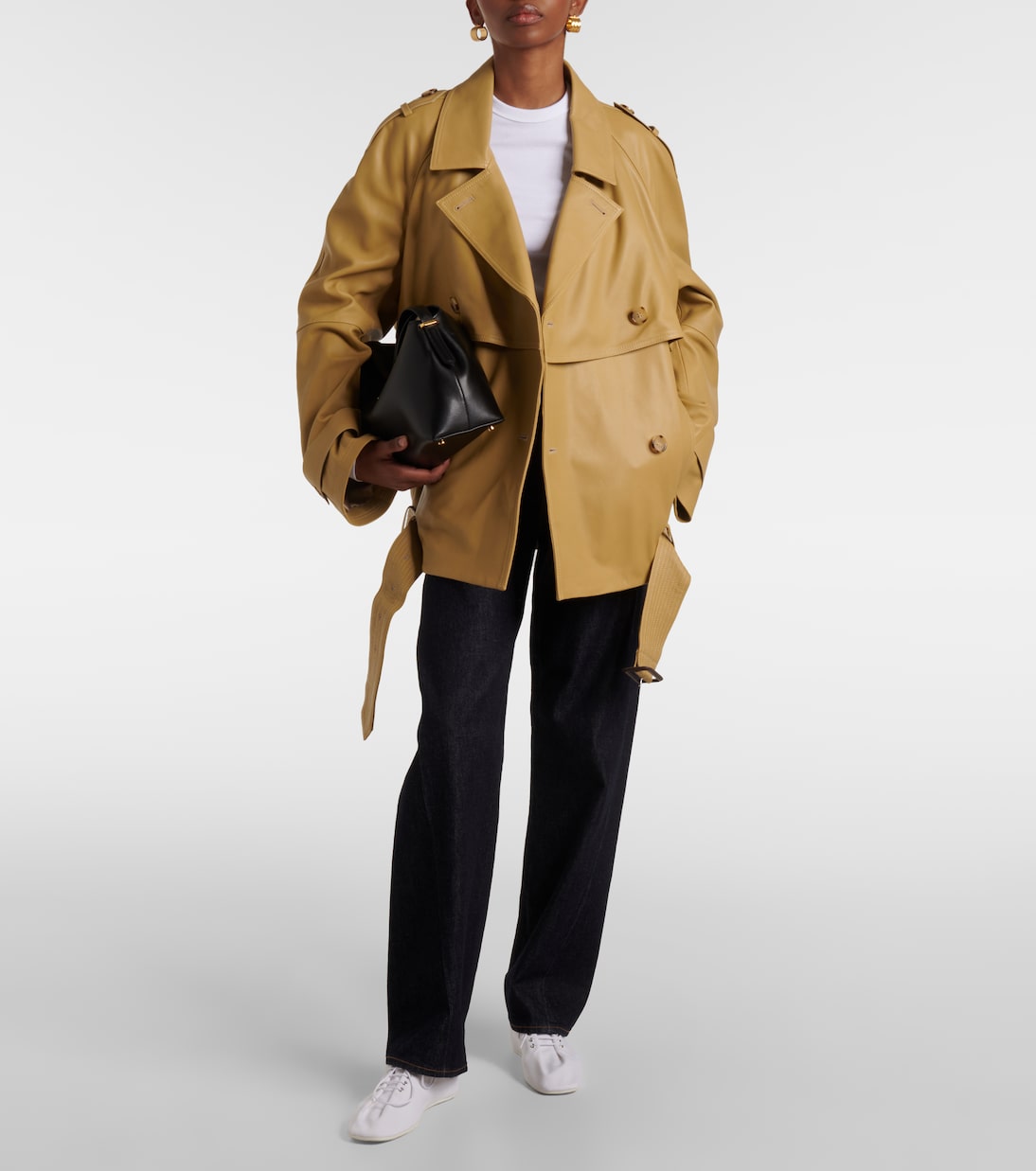 Ballerine stringate in canvas | Toteme