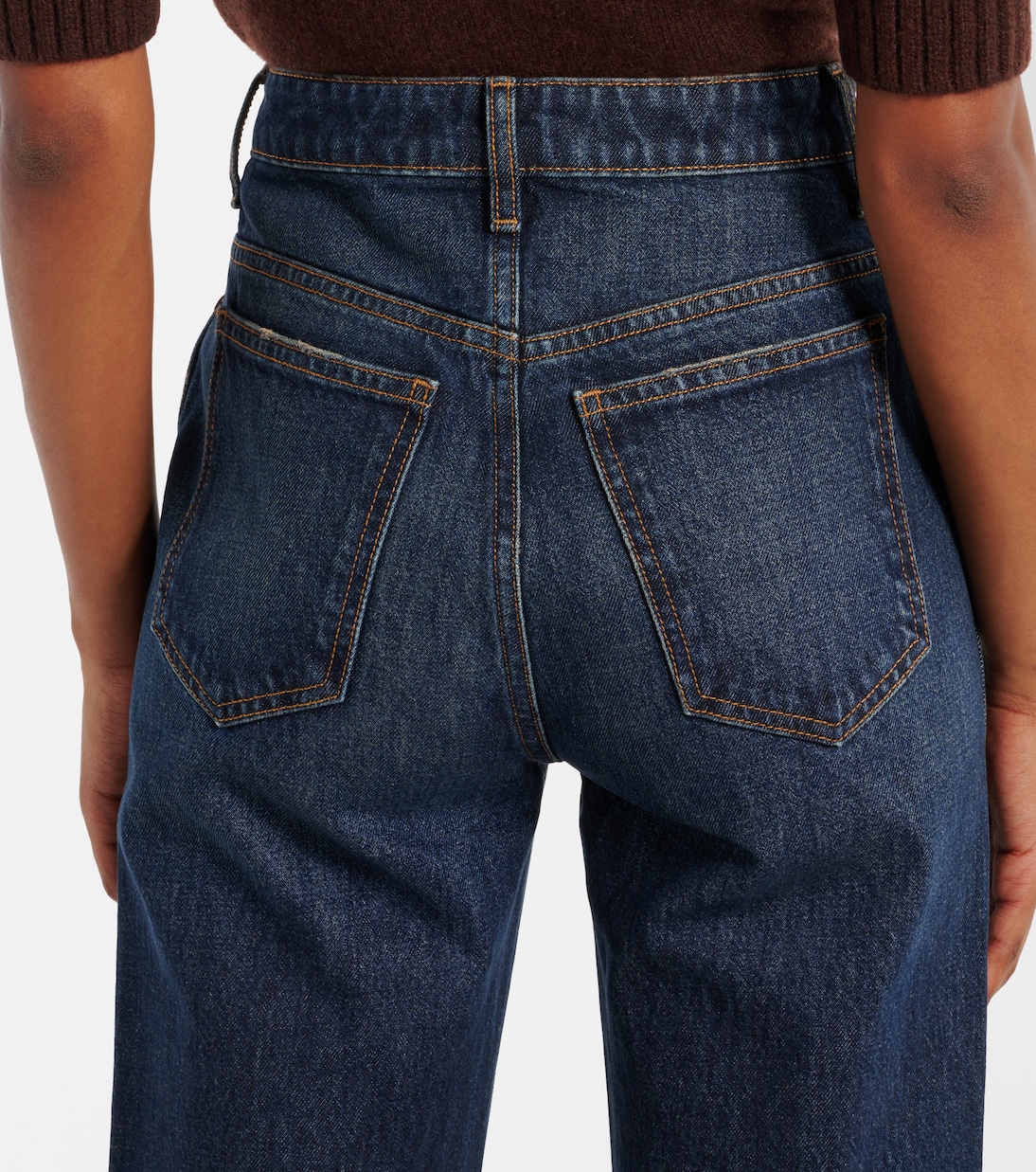 Jeans regular Abigail a vita alta | Khaite