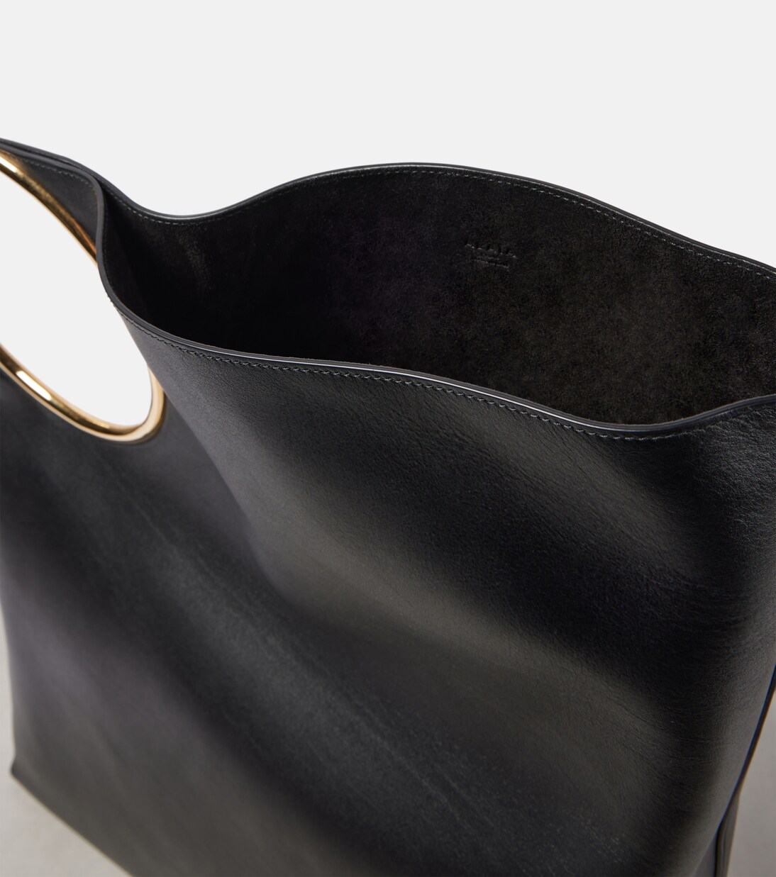 Ring XL leather tote bag | Alaïa