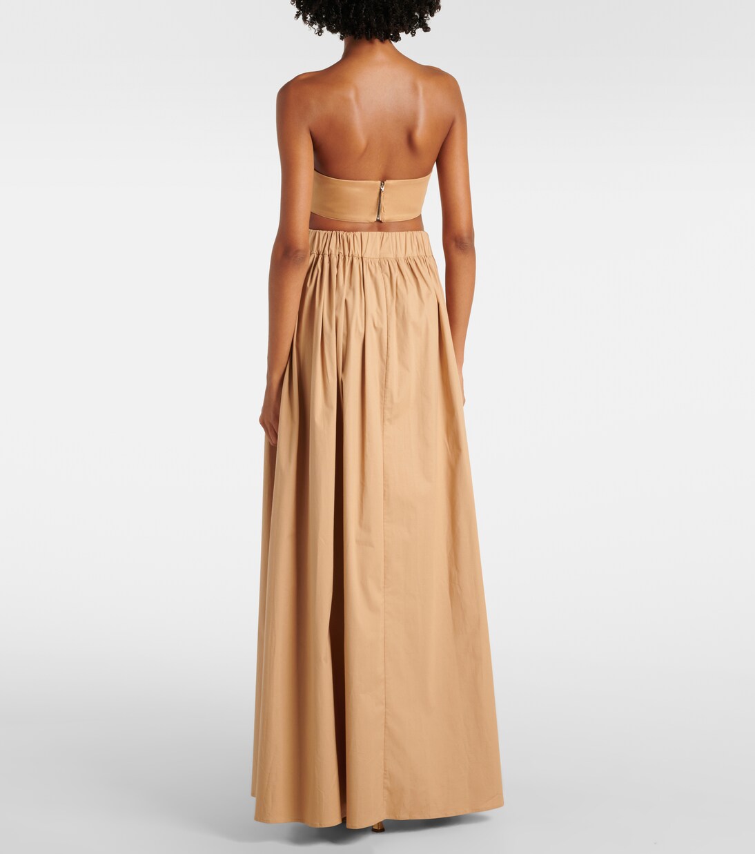 Cropped-Top Coquillage aus Baumwolle | Adriana Degreas