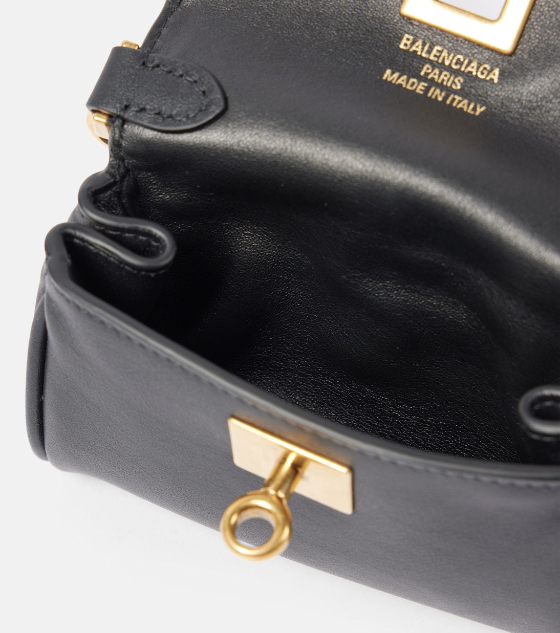 Rodeo Nano leather tote bag | Balenciaga