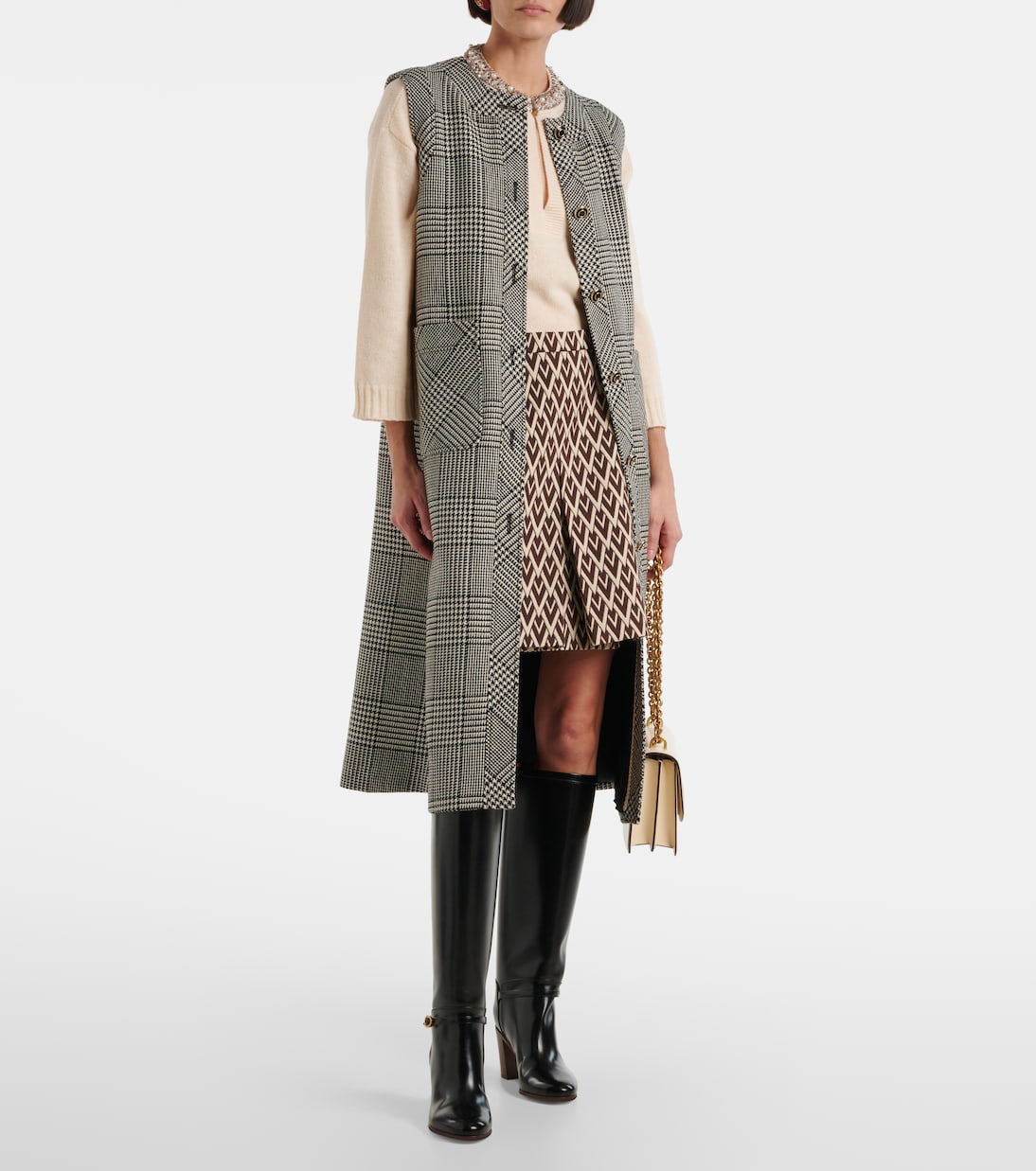 Embellished virgin wool sweater | Valentino