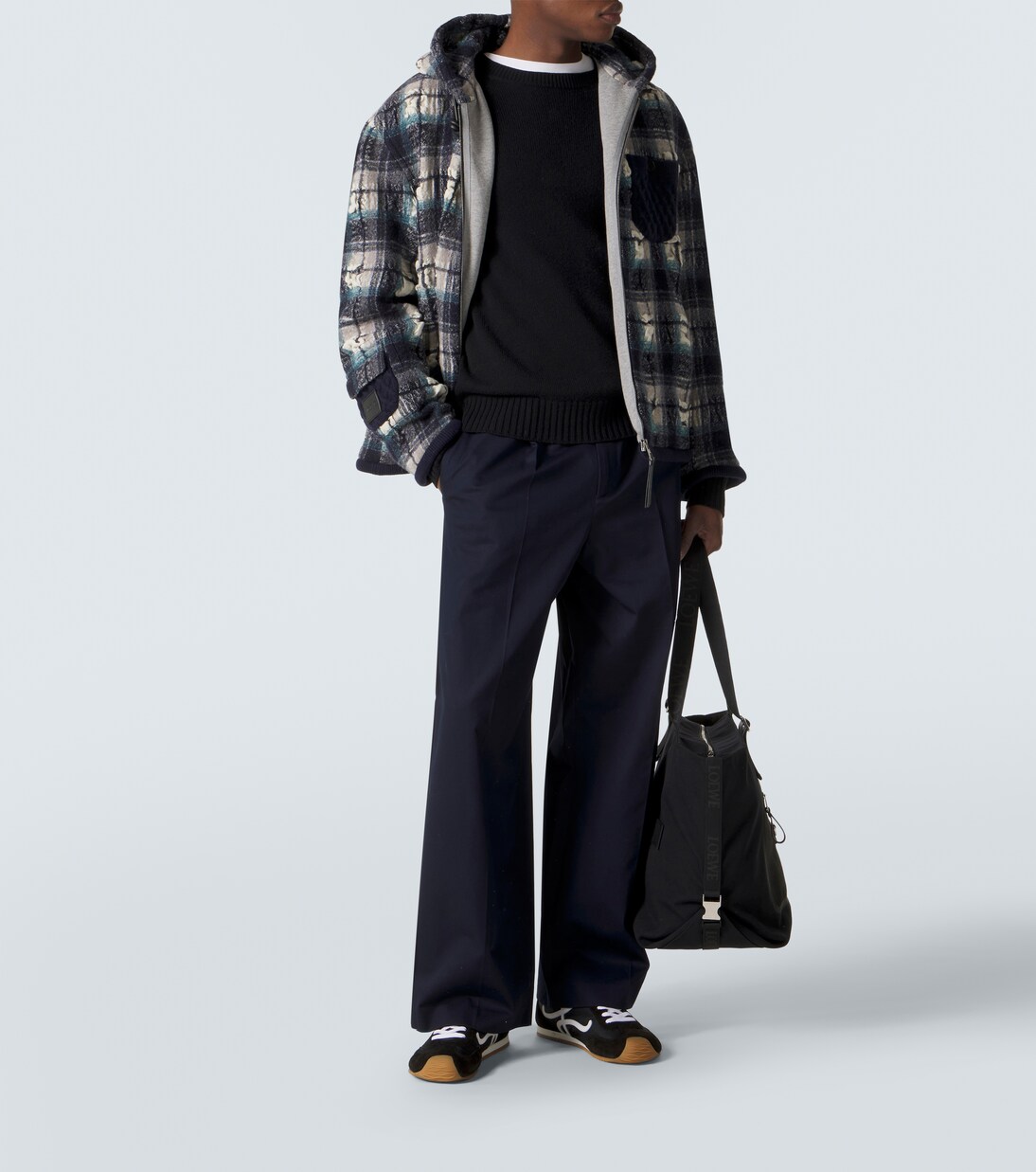 Ballet Runner 2.0 leather-trimmed sneakers | Loewe