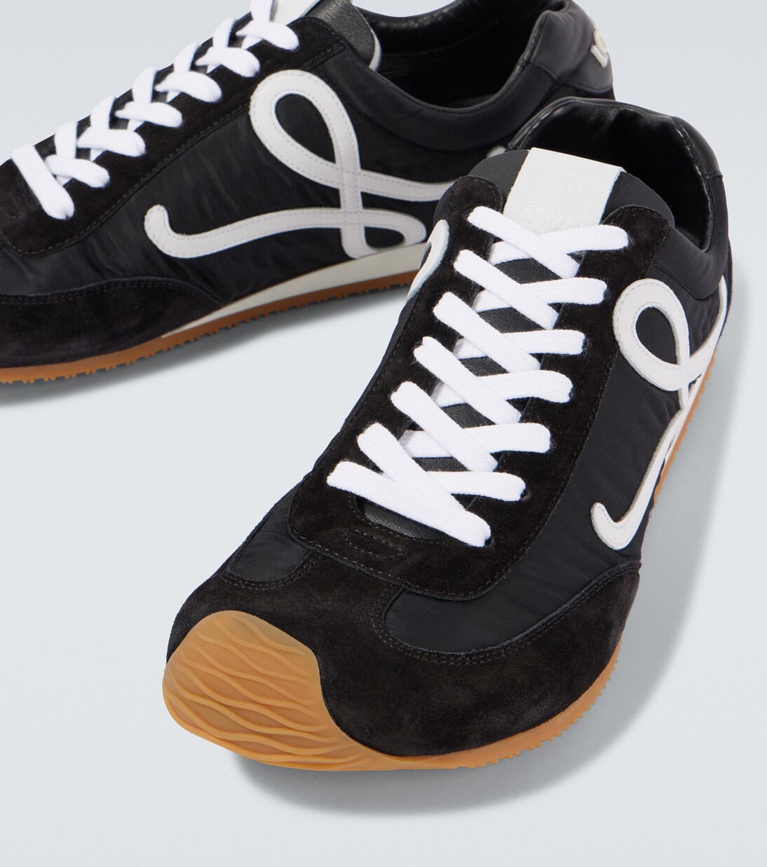 Ballet Runner 2.0 leather-trimmed sneakers | Loewe