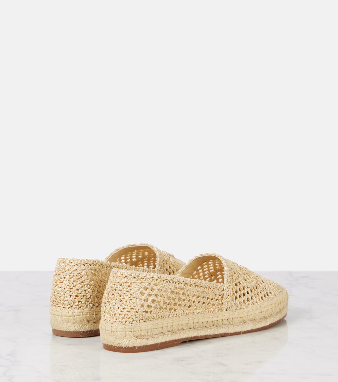 Isla logo crochet espadrilles  | Chloé