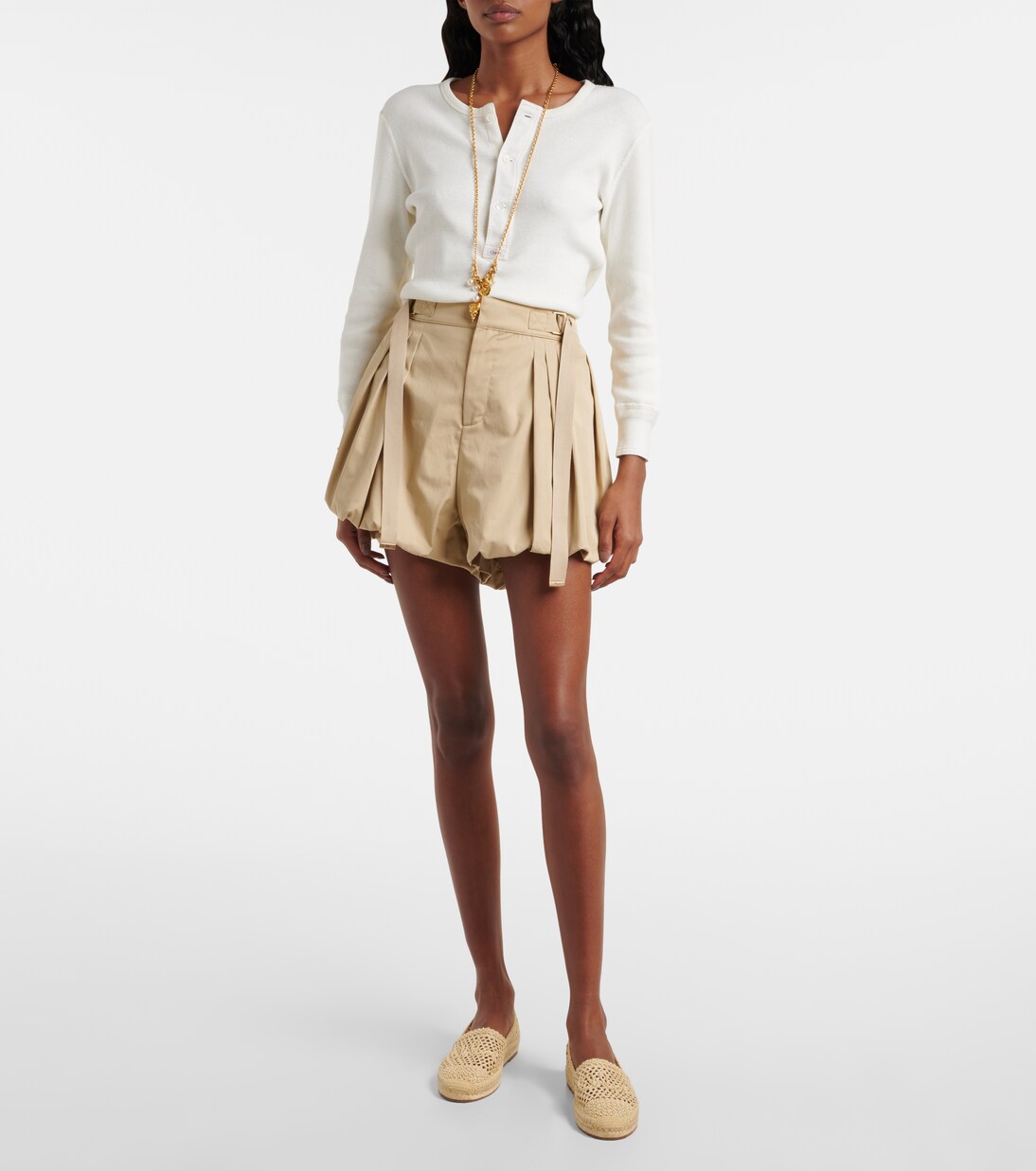 Isla logo crochet espadrilles  | Chloé