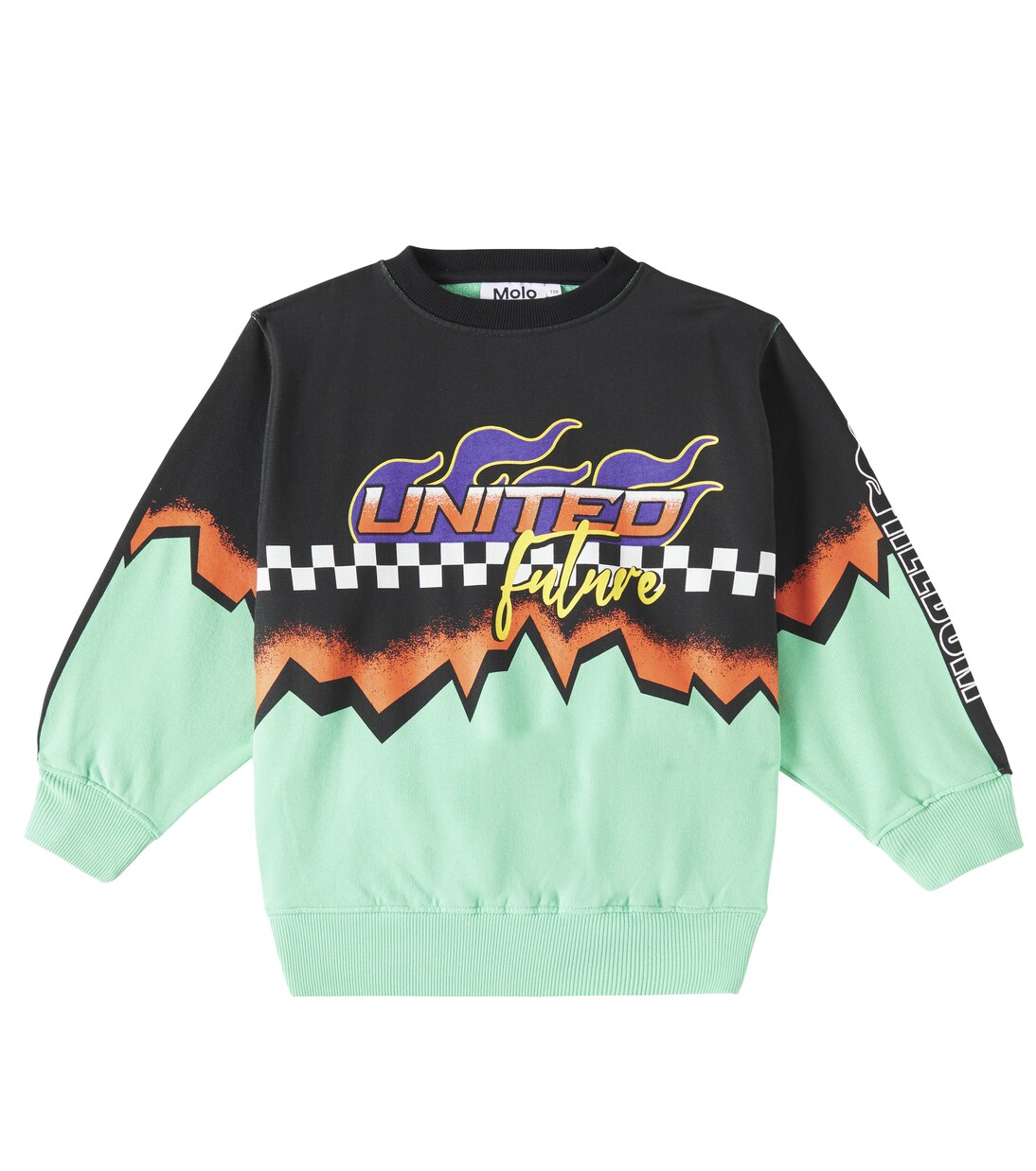 Sweat-shirt Monti en coton imprimé | Molo