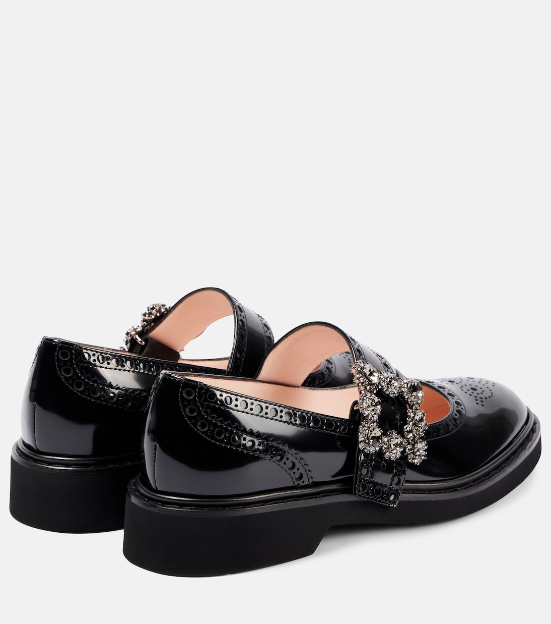 Viv' Rangers patent leather Mary Jane flats | Roger Vivier