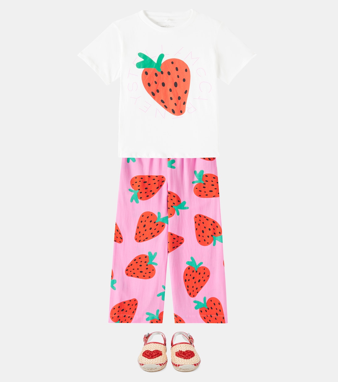 Printed wide-leg pants | Stella McCartney Kids