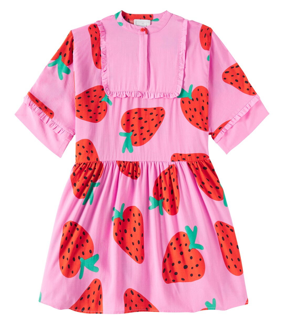 Vestido estampado con volantes | Stella McCartney Kids