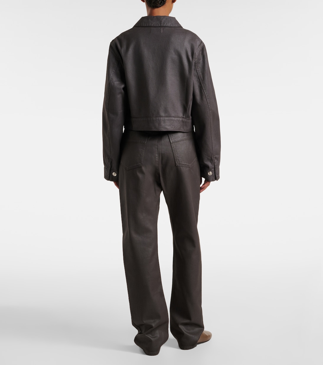 Chaqueta cropped de algodón | Lemaire