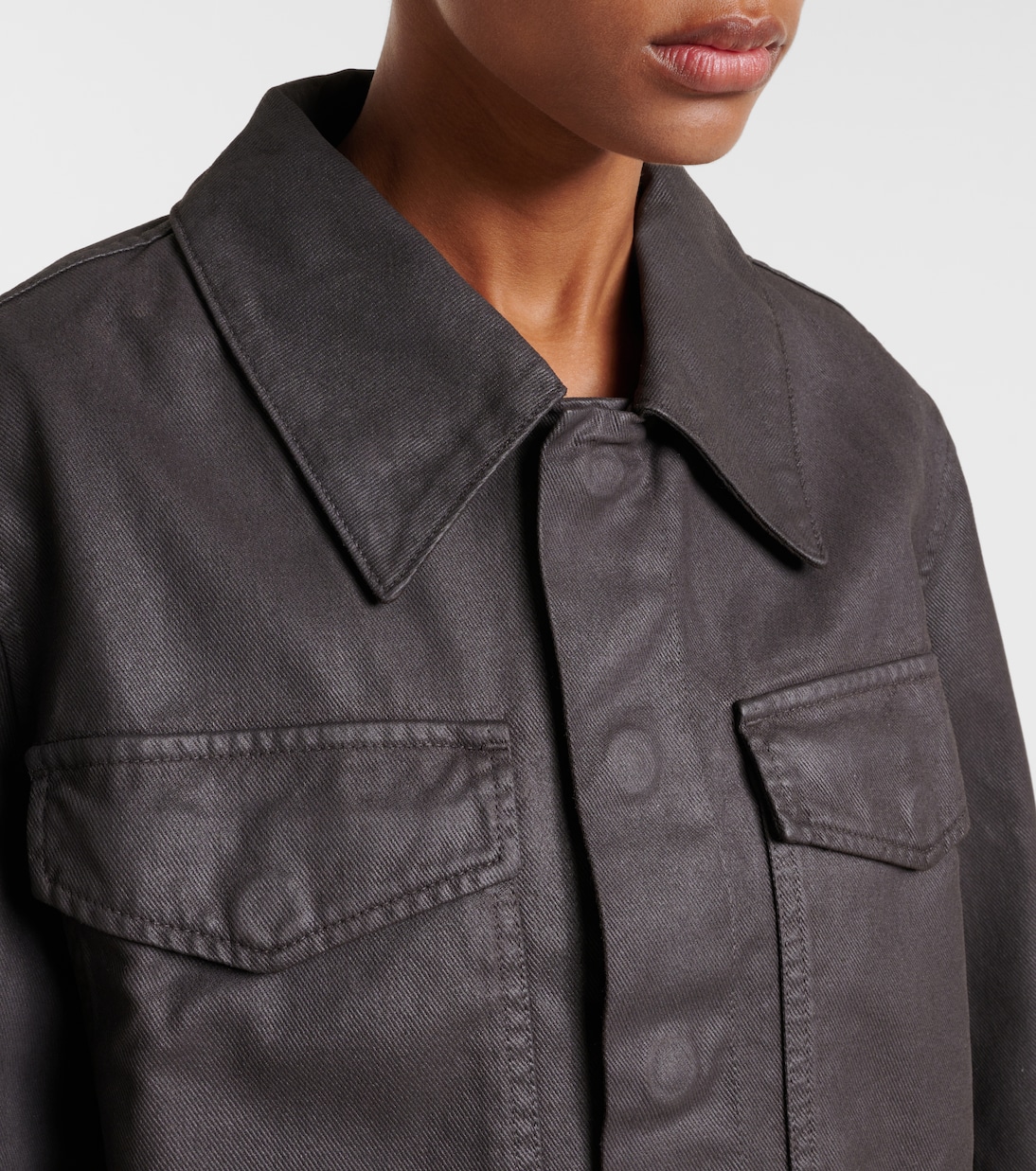 Chaqueta cropped de algodón | Lemaire