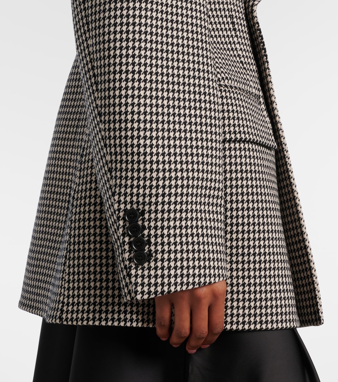 Houndstooth wool blazer | Balenciaga