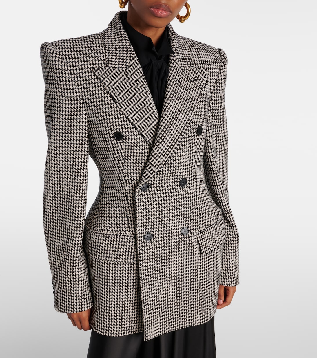 Houndstooth wool blazer | Balenciaga