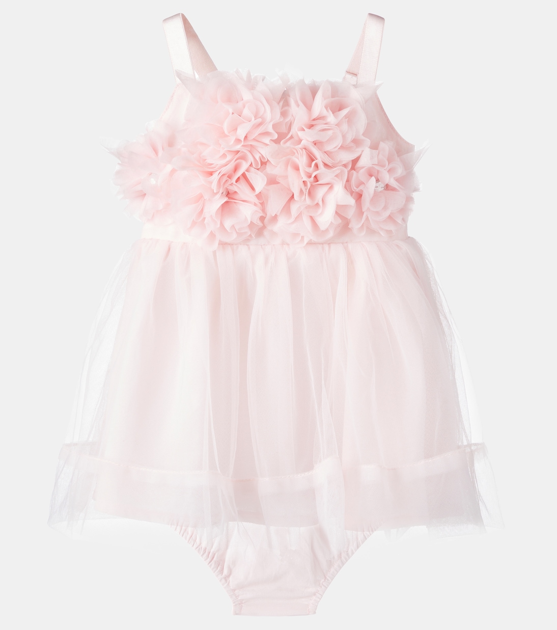 Baby Bebe Peony tulle dress and bloomers set | Tutu Du Monde