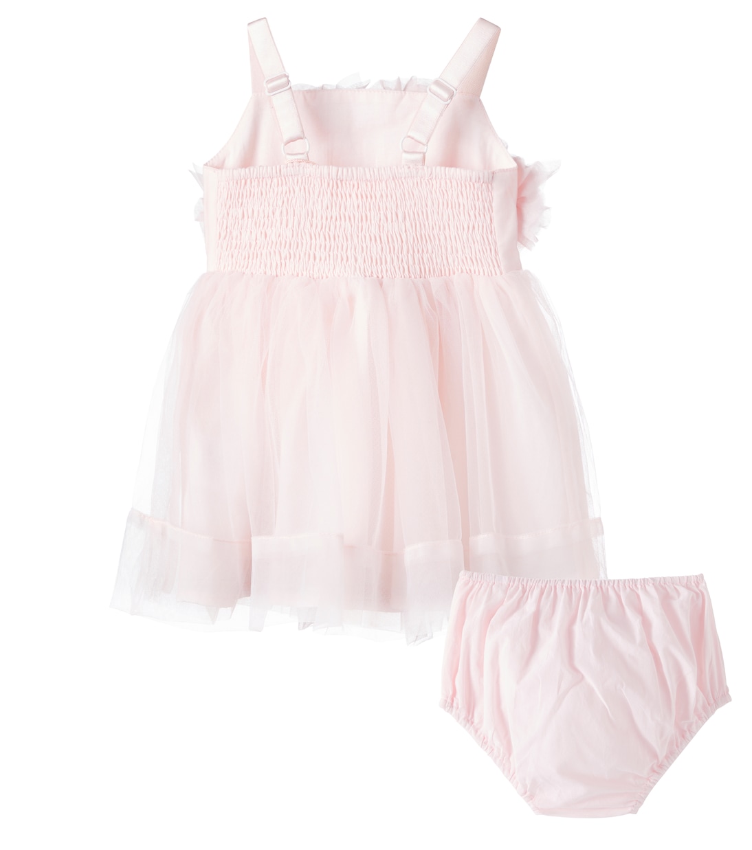 Baby Bebe Peony tulle dress and bloomers set | Tutu Du Monde