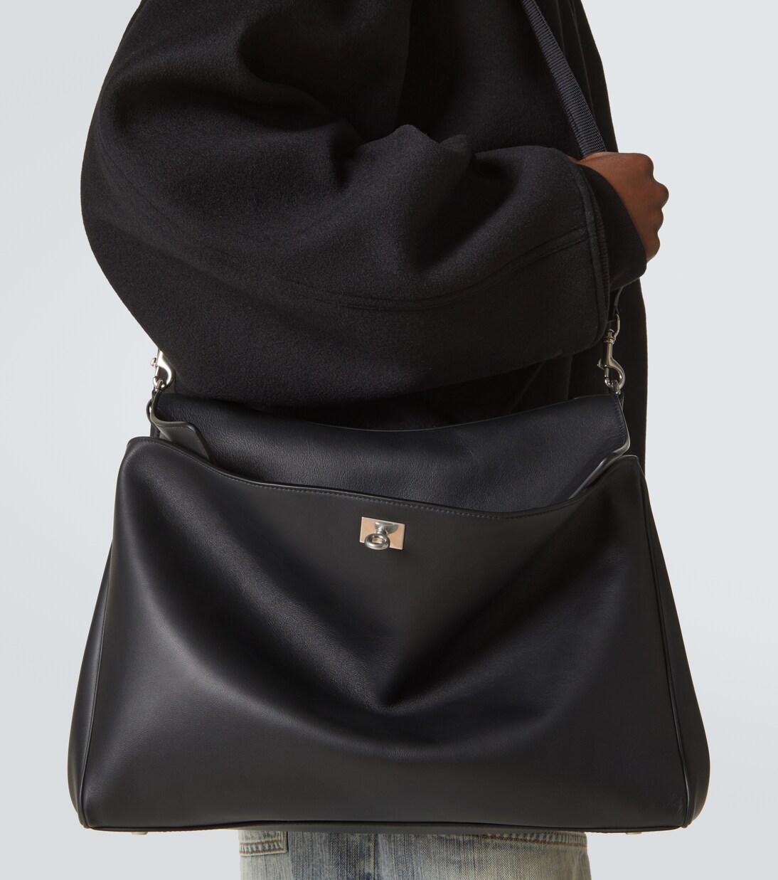 Borsa a tracolla Rodeo in pelle | Balenciaga