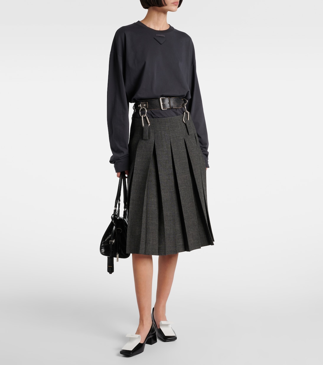 Pumps aus Leder | Prada