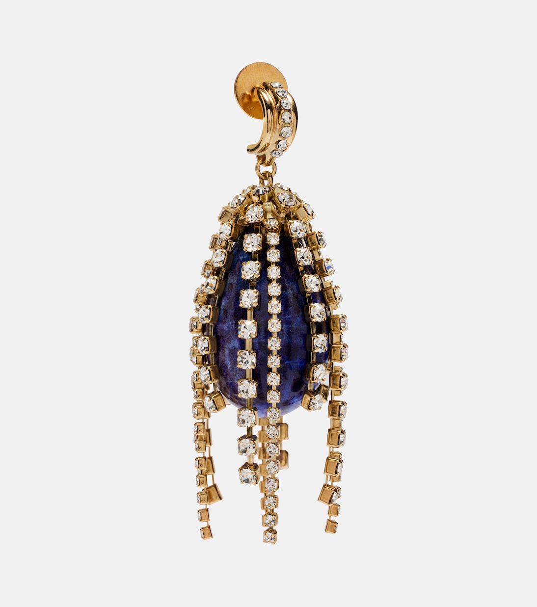 Pendientes largos con cristales | Chloé