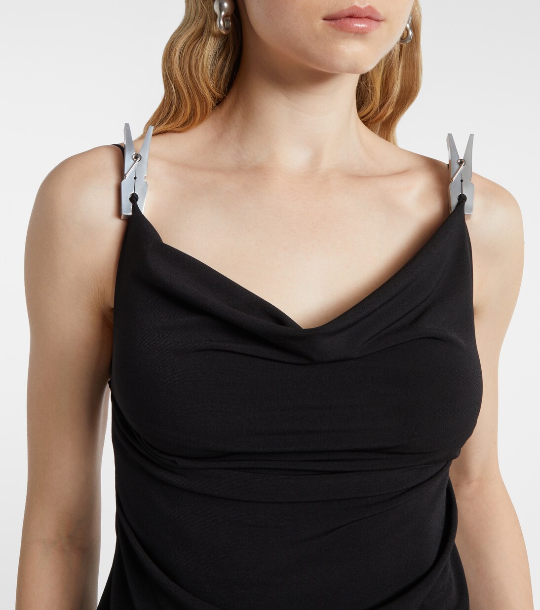 Robe longue à ornements | Coperni