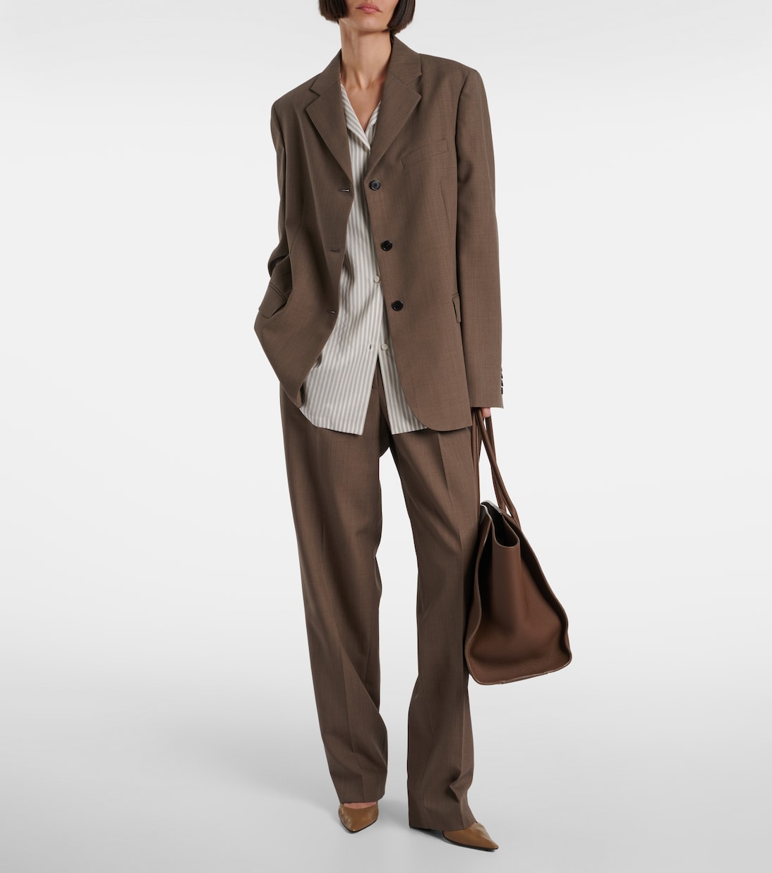 Escarpins Liisa 80 en cuir | The Row