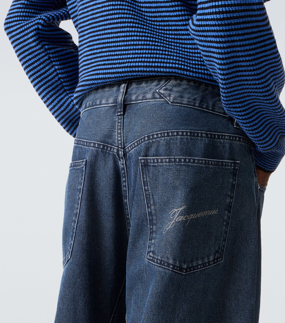 Espiral De-Nîmes tapered jeans | Jacquemus