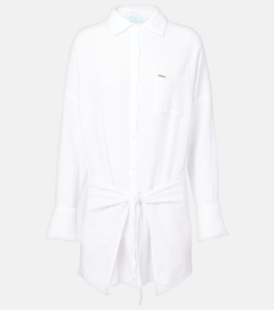 Robe chemise Sara en coton | Melissa Odabash