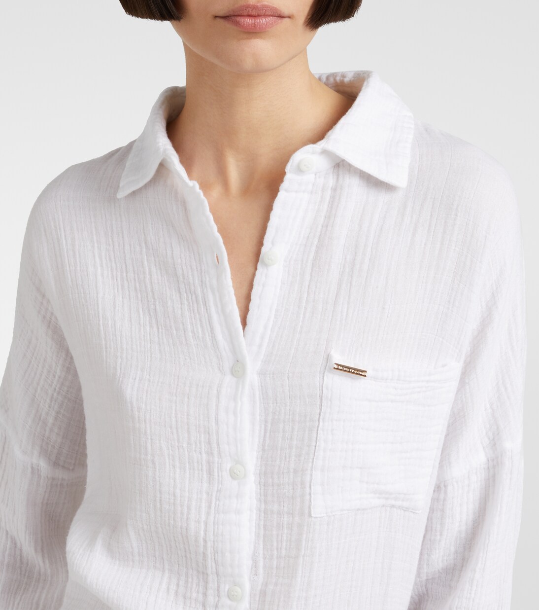 Robe chemise Sara en coton | Melissa Odabash