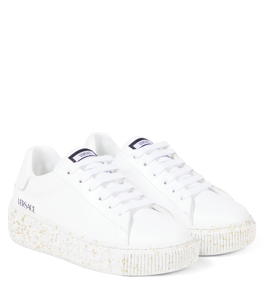 Baskets en cuir | Versace Kids