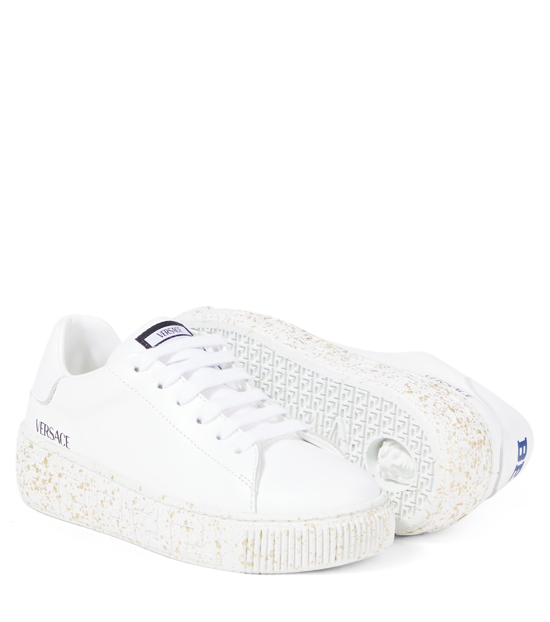 Baskets en cuir | Versace Kids