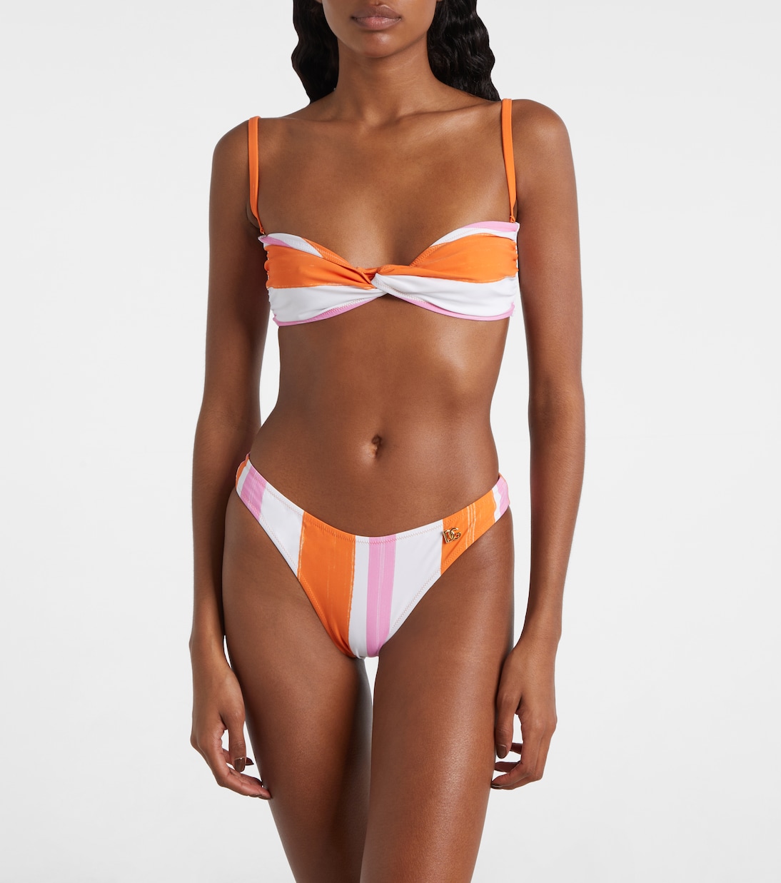 Taormina striped bikini | Dolce&Gabbana
