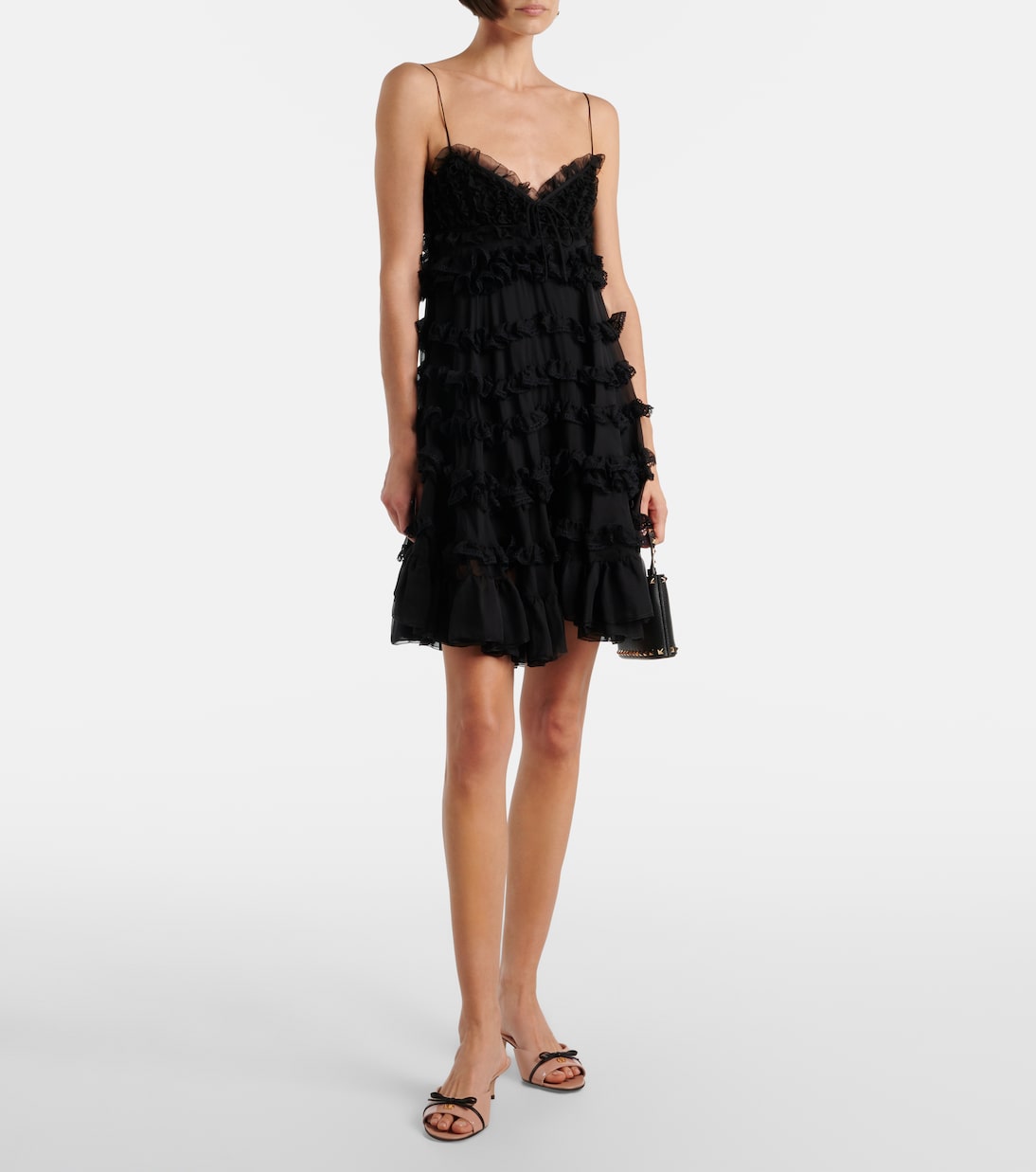 Pantoletten Bepointy 45 aus Leder | Valentino Garavani