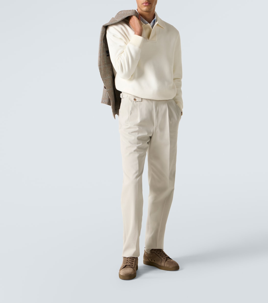 Louis Junior suede sneakers | Christian Louboutin