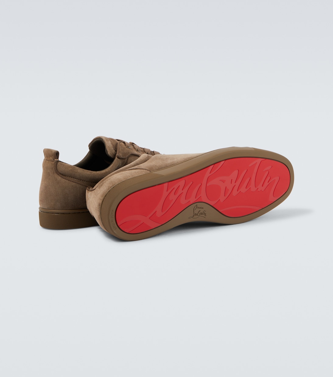 Louis Junior suede sneakers | Christian Louboutin