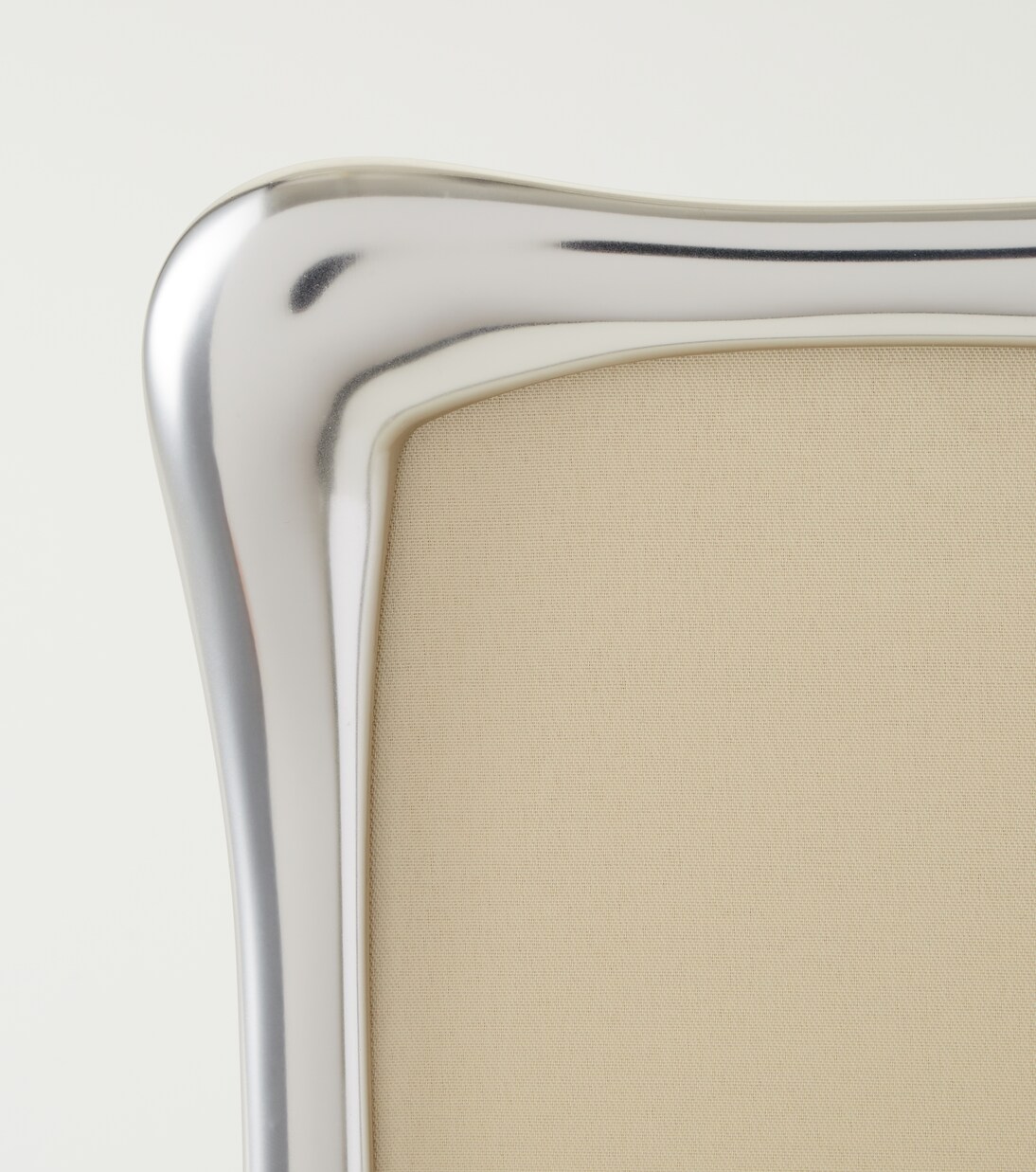 Anton platinum-plated picture frame | L'Objet