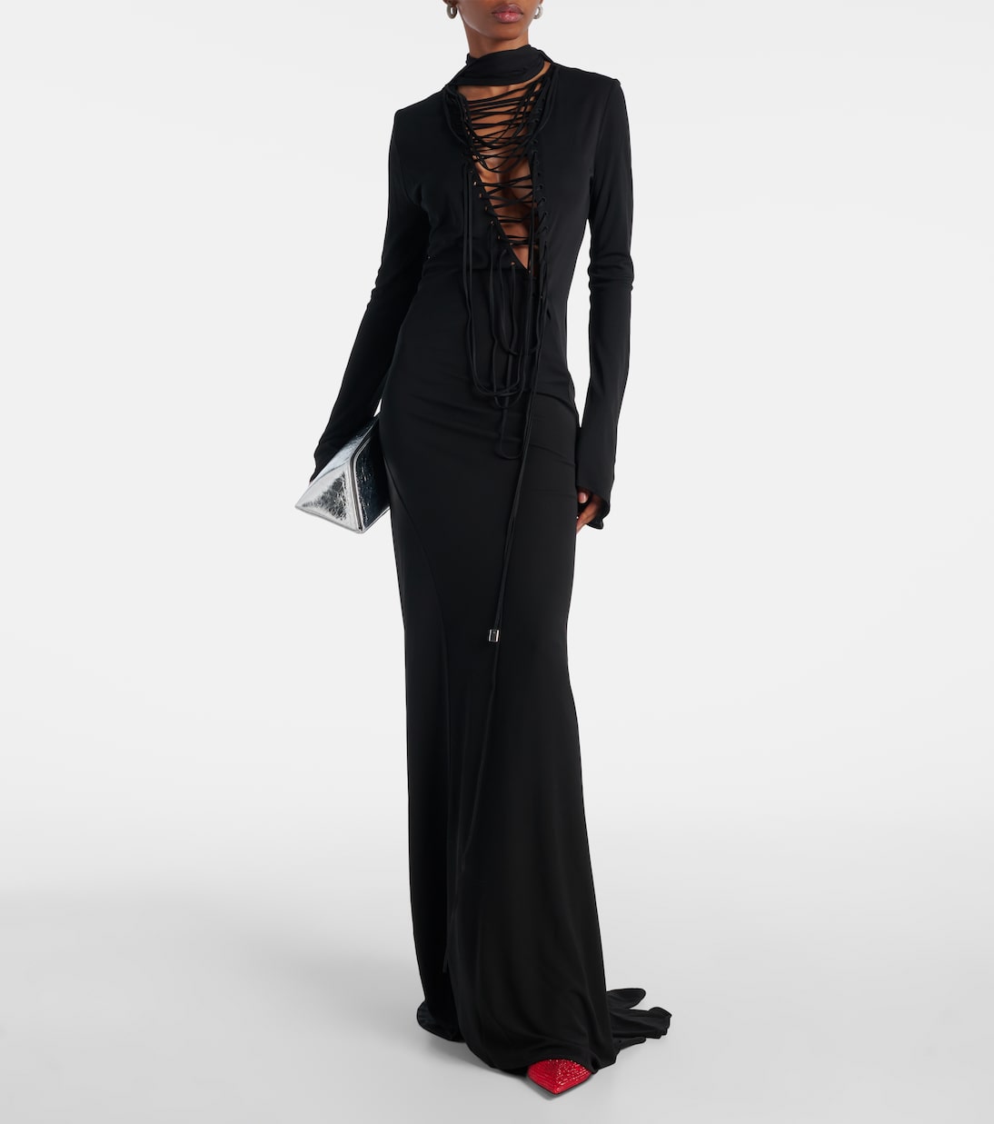 Viper 95 embellished slingback pumps | The Attico