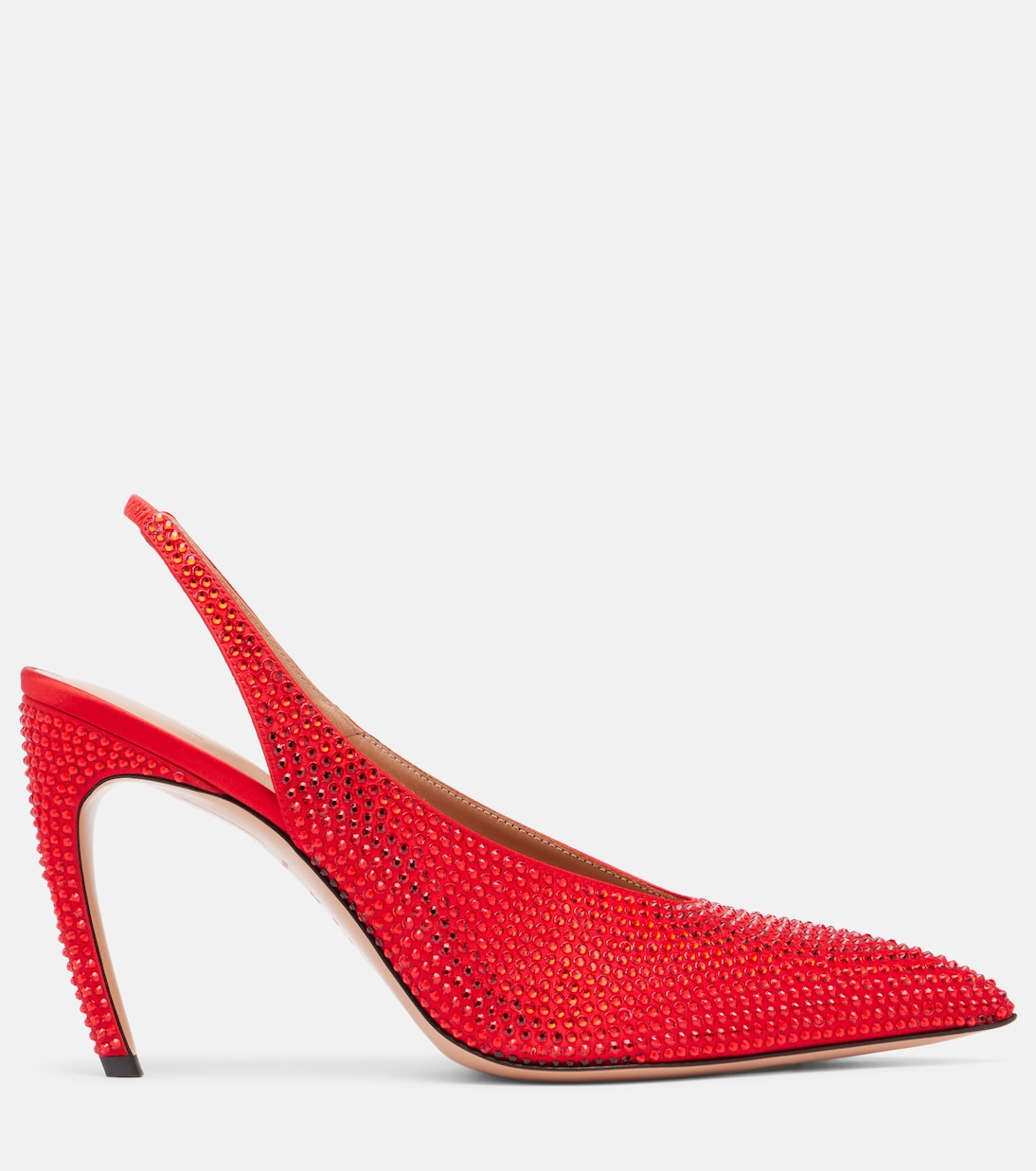 Viper 95 embellished slingback pumps | The Attico
