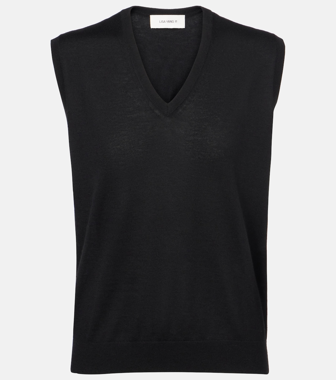 Lauri cashmere sweater vest | Lisa Yang